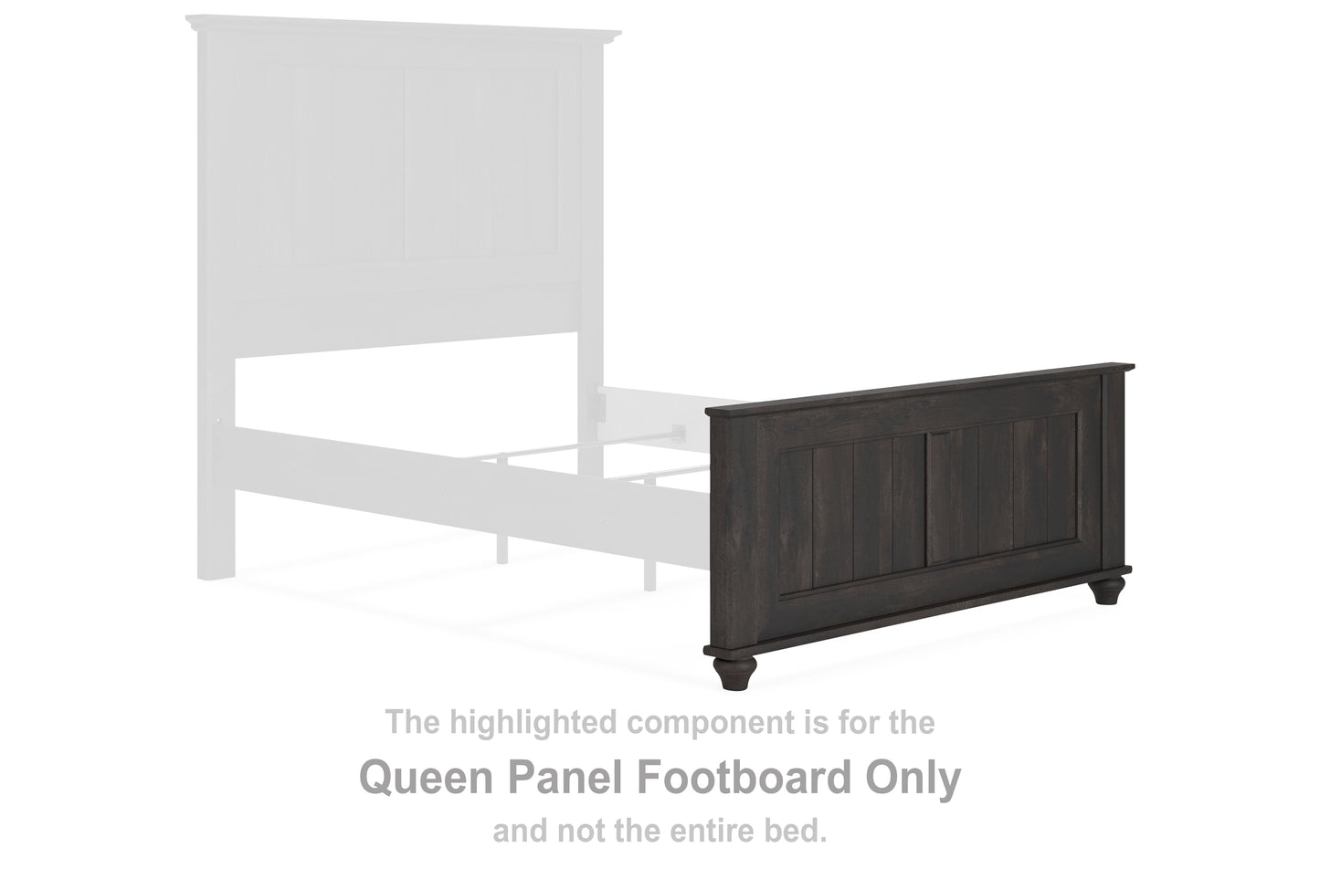 Gardanza Queen Panel Footboard