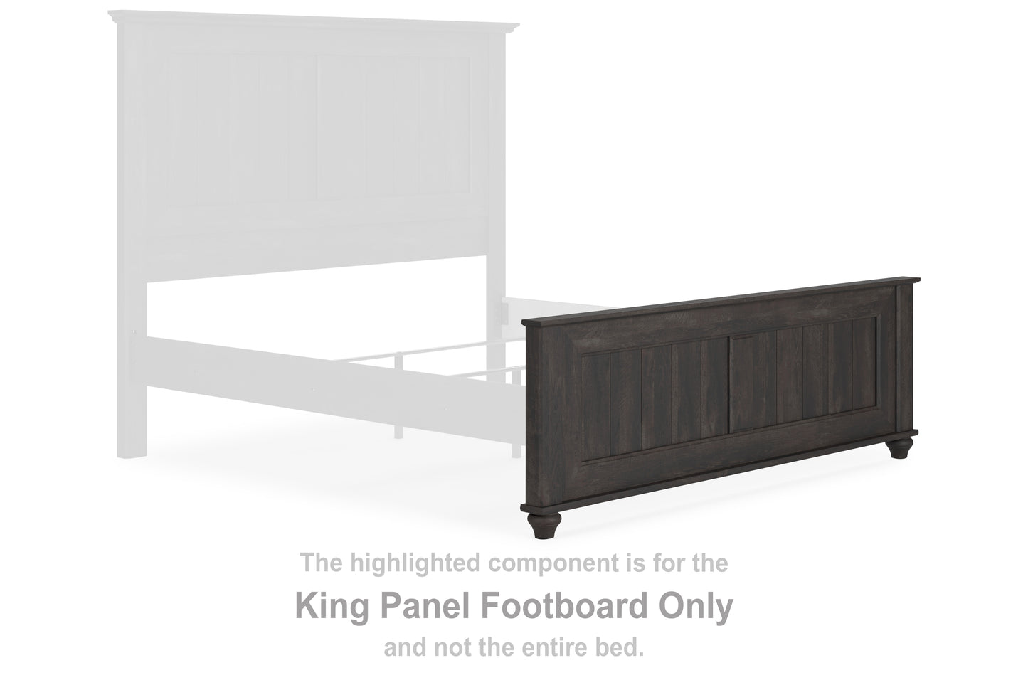 Gardanza King Panel Footboard