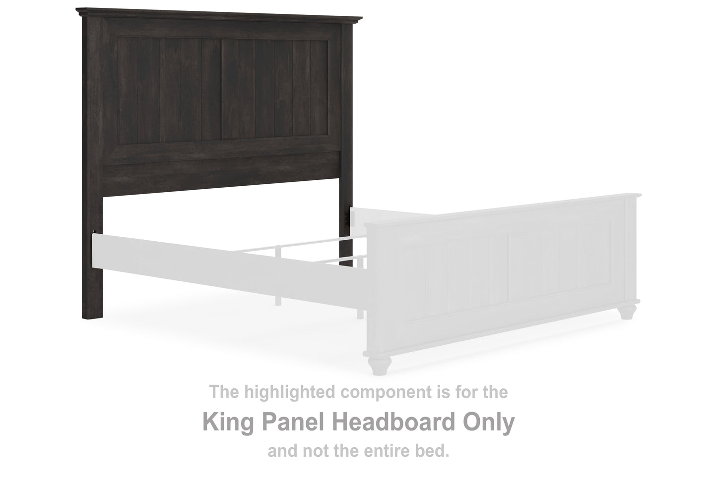 Gardanza King Panel Headboard