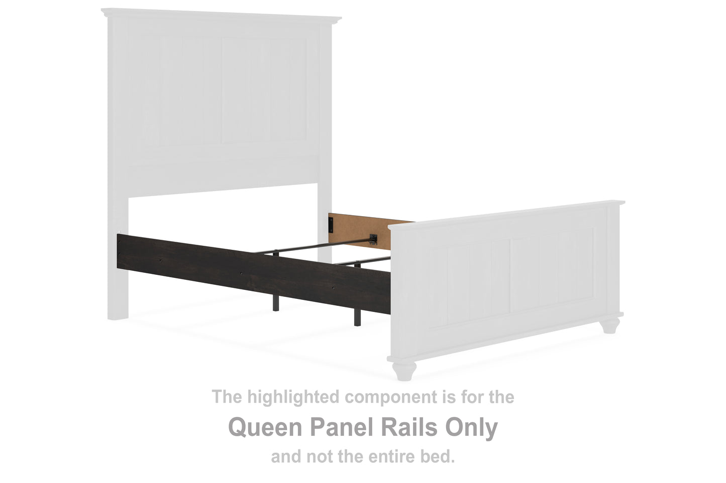 Gardanza Queen Panel Rails