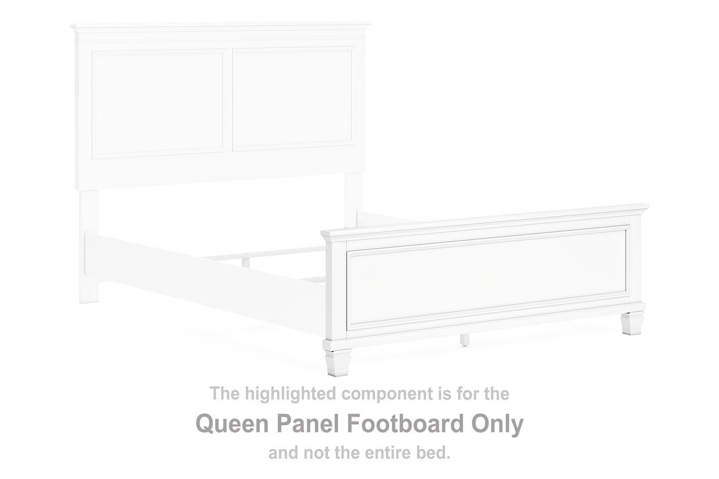 Fortman Queen Panel Footboard