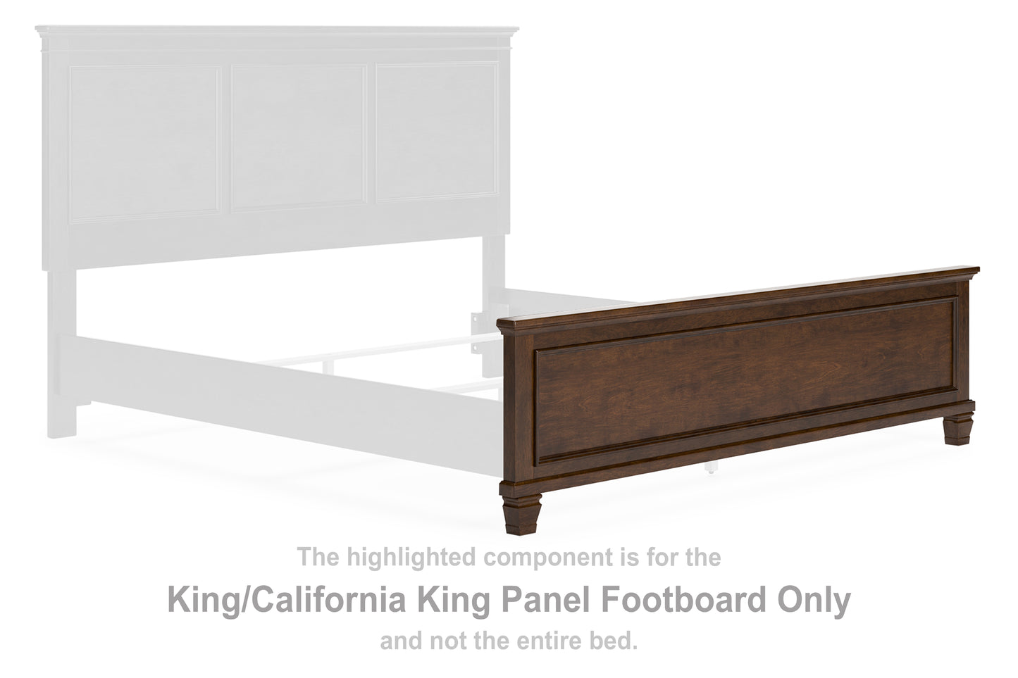 Danabrin King/California King Panel Footboard