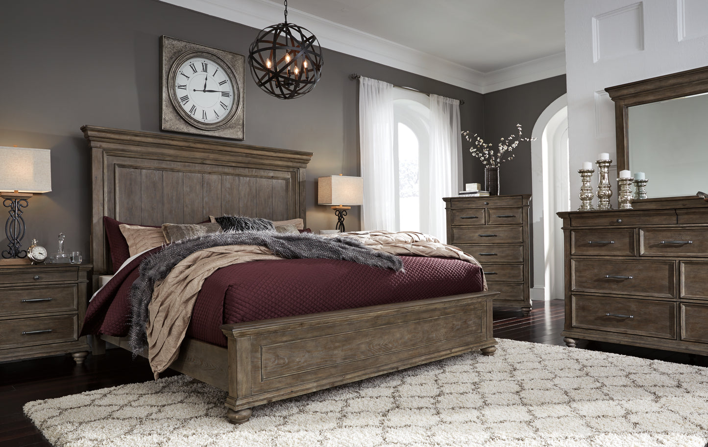 Johnelle Queen Panel Bed