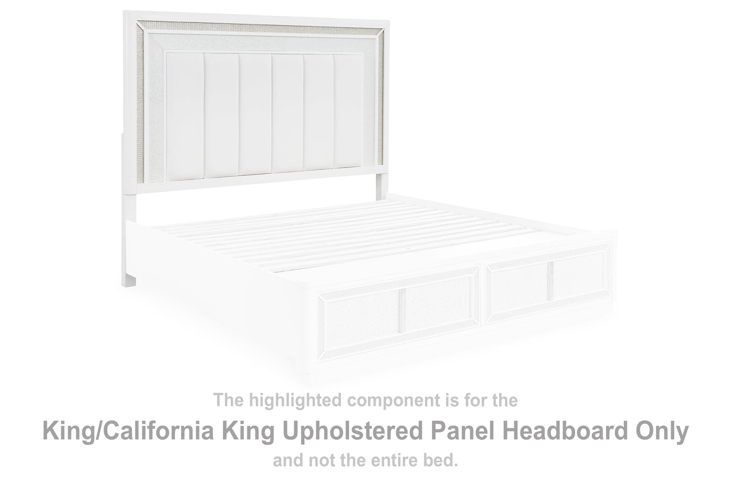 Chalanna King/California King Upholstered Panel Headboard