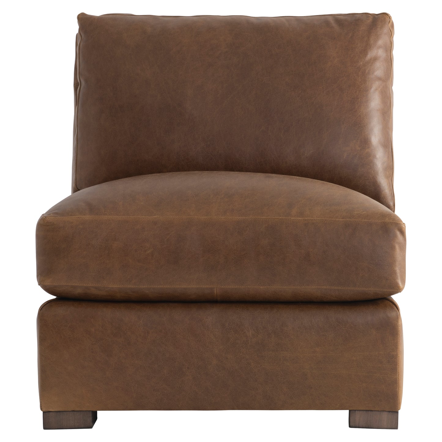 Ventura Leather Armless Chair