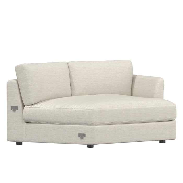 Sydney Fabric Right Arm Chaise