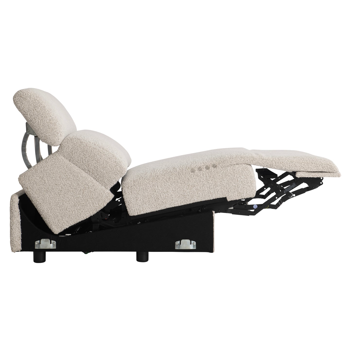 Aldo Fabric Armless Power Motion Chair