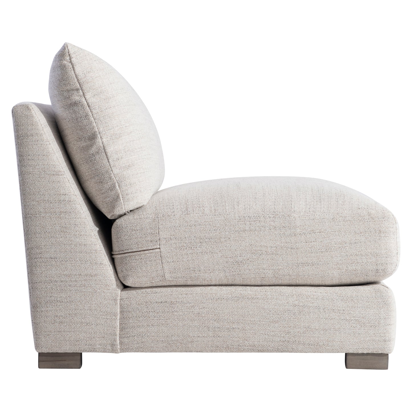 Heavenly Fabric Armless Chair