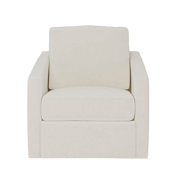 Landry Leather Swivel Chair